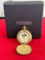 CITIZEN JUNCTION Quartz ตัวเรือนทองชุบ นาฬิกาพกพา มือสองของแท้