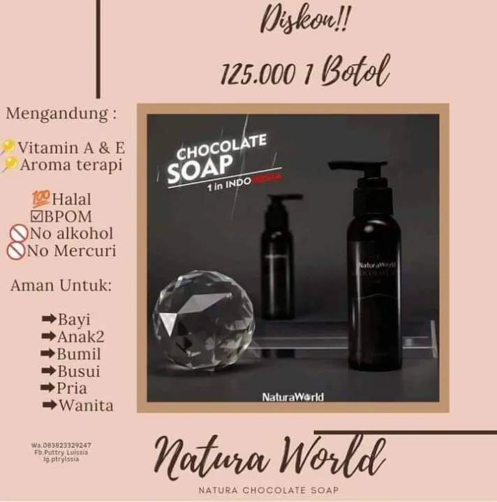 Natura chocolate Soap (NCS) | Lazada Indonesia