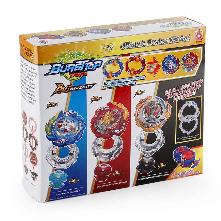 Takara Tomy Beyblade Burst BU B-203 Ultimate Fusion DX Set / B203 ...