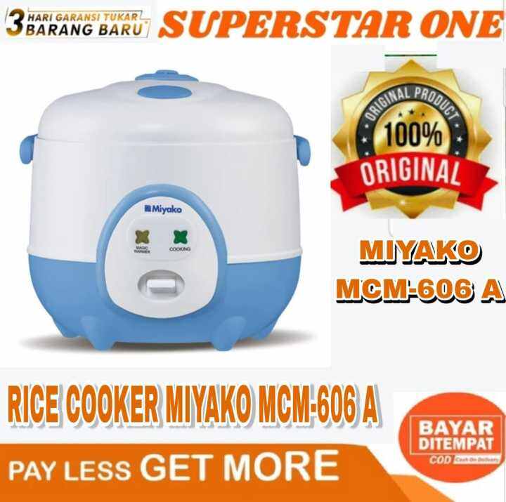 Rice Cooker Miyako MCM-606 A 3in1 Miyako MCM 606 A Rice Cooker | Lazada ...