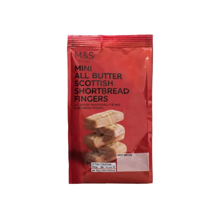 Marks & Spencer (M&S) Mini All Butter Scottish Shortbread 125g Lazada