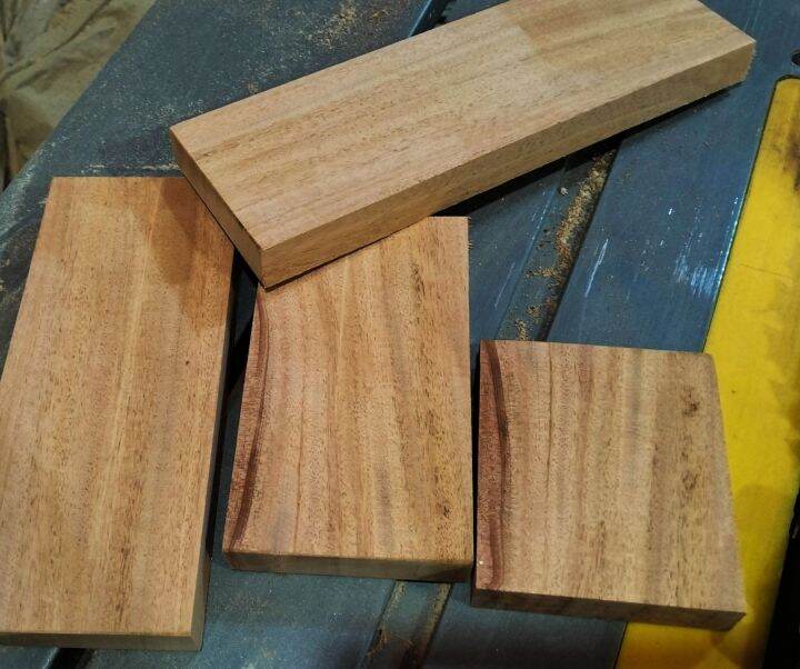 Mahogany wood planks. smooth on all sides.6 inches by 4 inches by 1