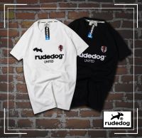 Rudedog?เสื้อยืดแขนสั้น ช-ญ ขนาด SML สีขาว ดำ