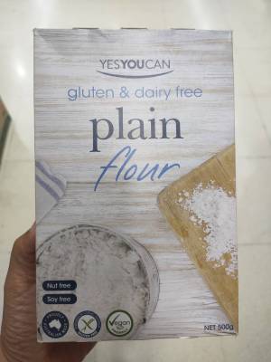 Yes You Can Gluten Free Plain Flour แป้งสำเร็จรูป เยสยูแคน  500 กรัม