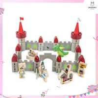 ชุดของเล่นปราสาทมังกรพร้อมมังกรและตัวละครไม้สุดน่ารักจากแบรนด์ Tender Leaf Toys รุ่น Dragon Castle