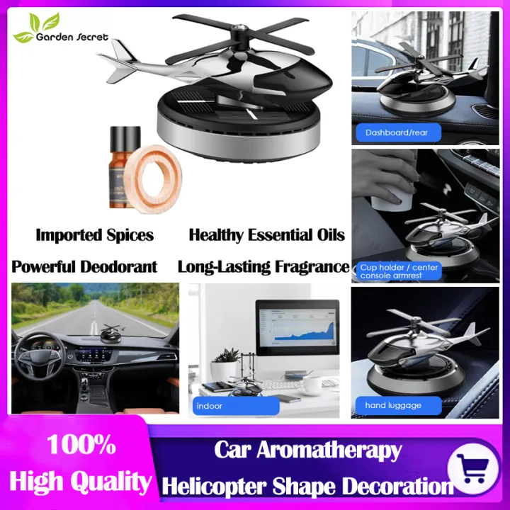 Solar Plane Car Air Freshener Car Fragrance Perfume Fresh Vent Air