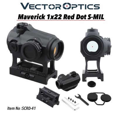 VECTOR OPTICS Maverick 1x22 Red Dot Scope S-MIL