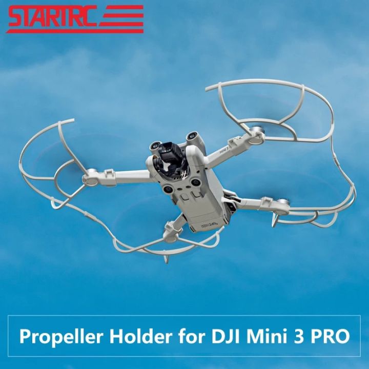 startrc-quick-release-propeller-guard-for-dji-mini-3-pro-drone-prop-protector-anti-collision-integrated-bumper-blade-protective-cover