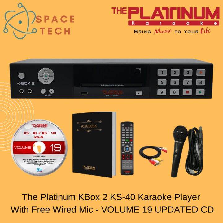 Platinum Karaoke KBOX 2/KBOX3 KS40 Player w/ 21,000++ OPM & English