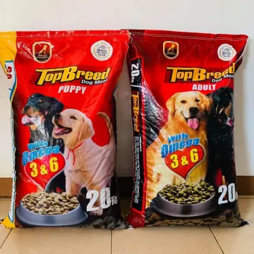 Top breed best sale dog food lazada