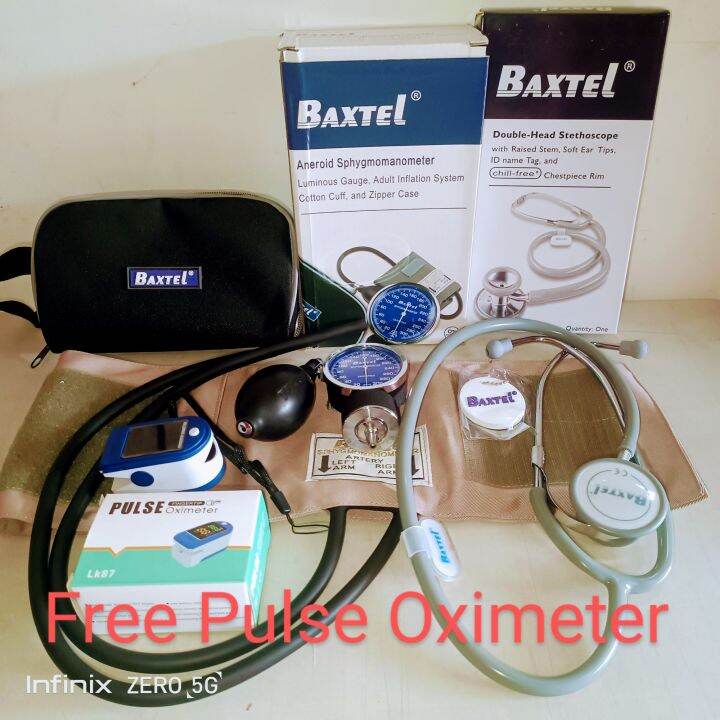 Baxtel Aneroid Sphygmomanometer Set Lazada PH