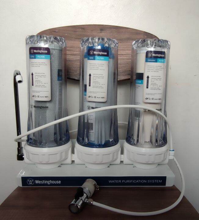 3 Stage Water Purification System (Westinghouse) WWWPS106A3 Lazada PH