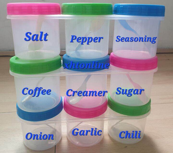 3in1 Canister/ Container with Spoon 300mL 179 Lazada PH