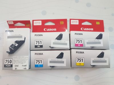 Canon PIXMA 750 - 751 ของแท้ใหม่ 100% มีรับประกัน