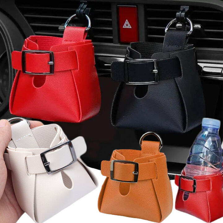 Car Air Vent Storage Bag Car Mount Back Seat Car Organizer Portable
