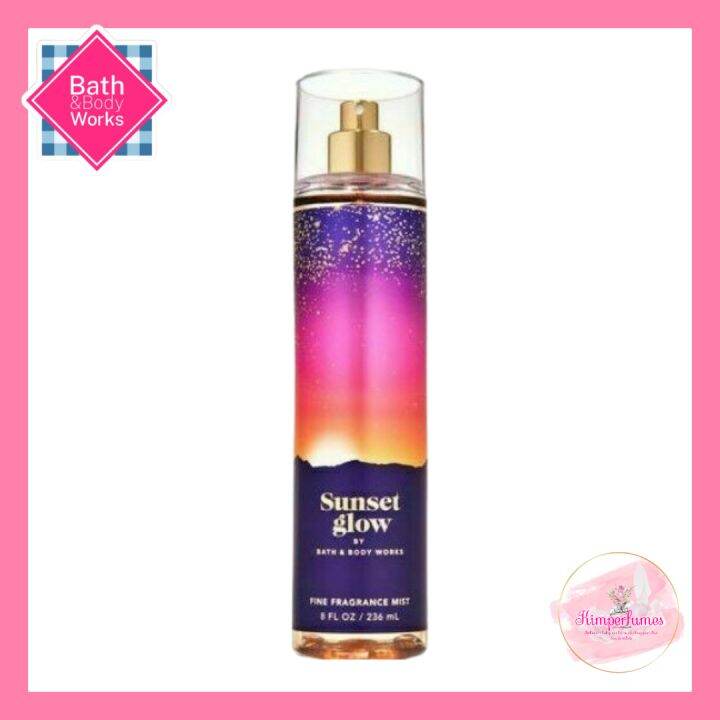 Bath and Body works Fragrance Mist SUNSET GLOW Lazada PH