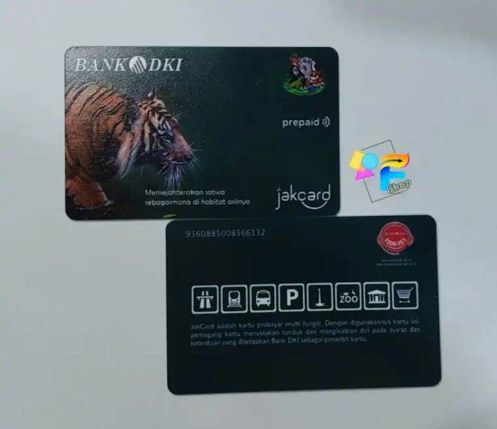 KARTU E MONEY TOL EMONEY JAKCARD BANK DKI JAKLINGKO NOT MANDIRI