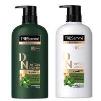 TRESemme เทรซาเม่ แชมพู + ครีมนวดผม ขนาด 400 - 450 มล. สีเขียวบำรุงความสะอาดอย่างล้ำลึก