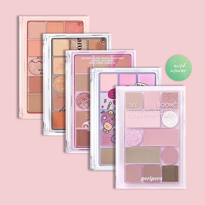 🍀 PERIPERA แท้พร้อมส่ง exp.2025 all take mood technique palette