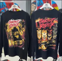 เสื้อ Ghost rider แขนยาว สีดำ (LMX-016)