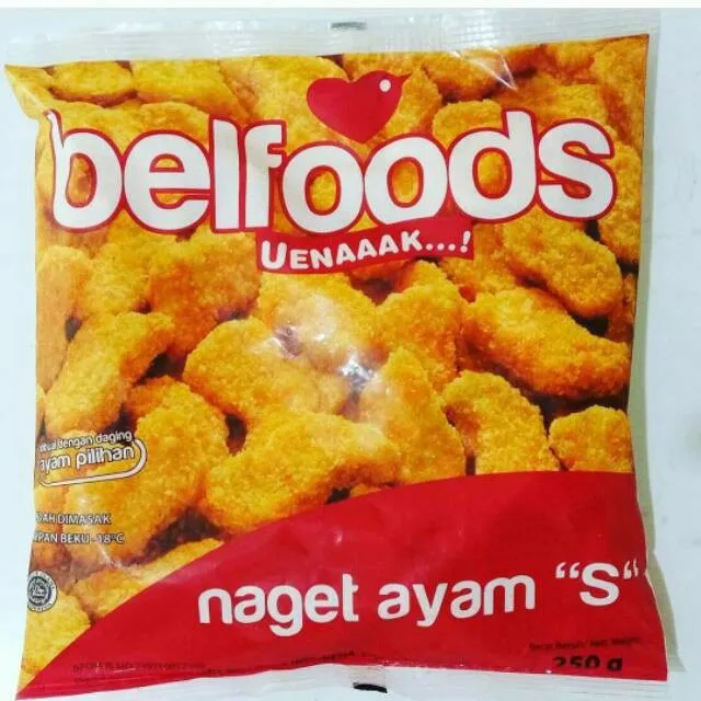 Belfoods Uenaaak Chicken Nugget Coin Stick S Gr Frozen Food Lazada Indonesia