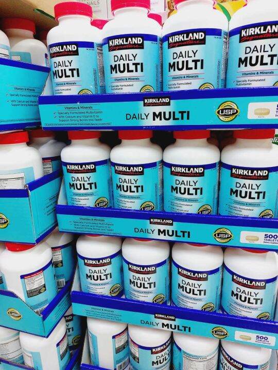 Kirkland Multivitamin Daily Multi Vitamins and Minerals 500 Tablet