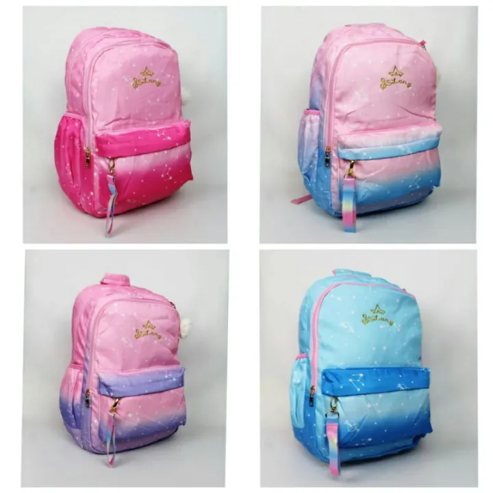 Tas Ransel Sekolah Silver Girl Remaja Original Alto Ukuran Lebih Gede