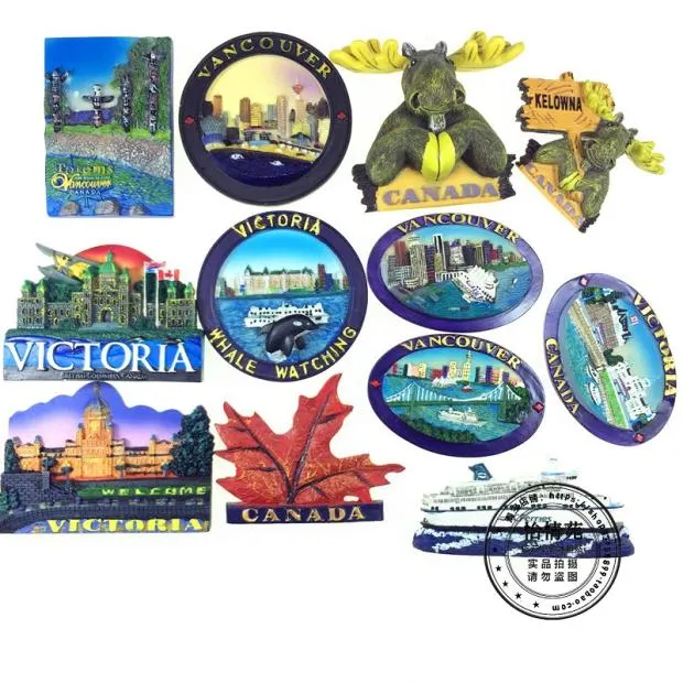 Export Fridge Canada National Flower Maple Leaf Vancouver Ottawa