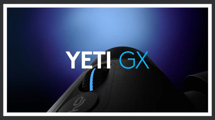 Logitech G Yeti GX Dynamic RGB Gaming Microphone - Black