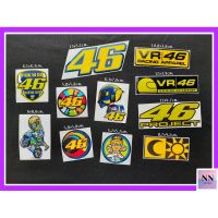 สติกเกอร์ #46 Valentino Rossi (3M) สติกเกอร์บิ๊กไบค์ สติกเกอร์มอเตอร์ไซค์ สติกเกอร์ติดรถ [2]