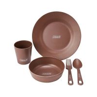 ชุดจานชามช้อนแก้วColeman Organic Tableware Personal 2000038931