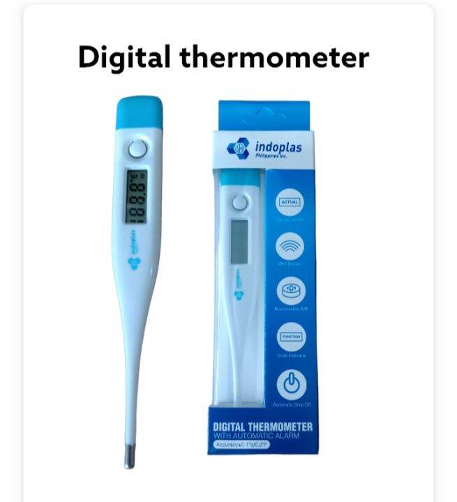 DIGITAL THERMOMETER INDOPLAS Lazada PH