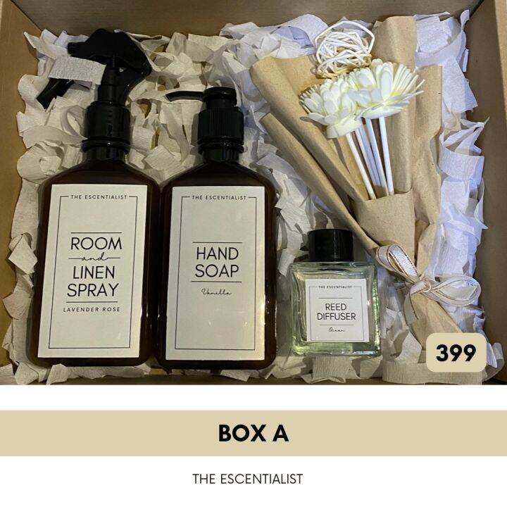 Home Fragrance Gift Box Wedding Anniversary Birthday gift or Souvenir Lazada PH