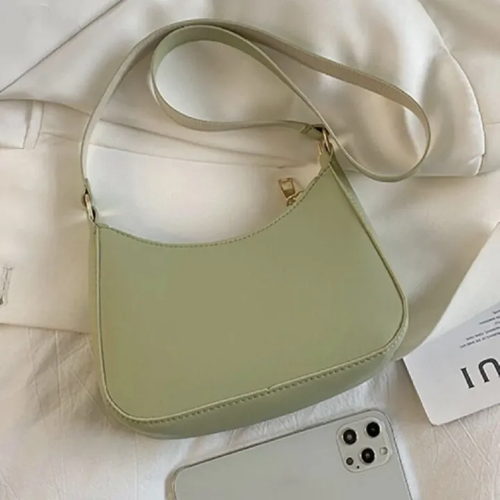 Minimalist Shoulder Bag Mint Green Lazada PH