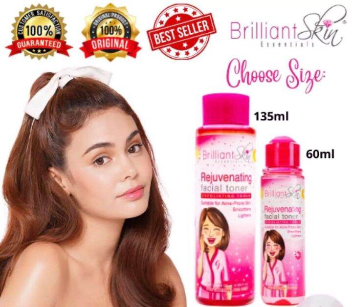 100 Brilliant Skin Rejuvenating Facial Toner Lazada Ph