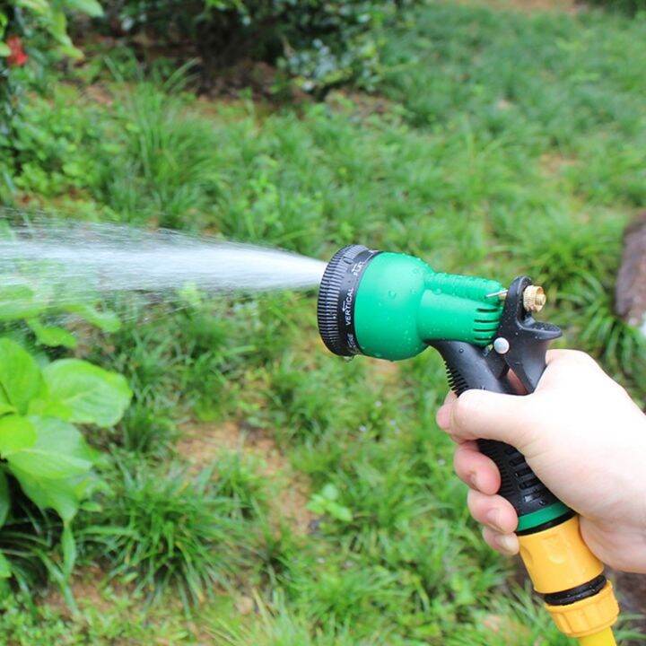 Water Pressure Gun Multifunctional Water Gun 8 Kinds of Outlet Holes