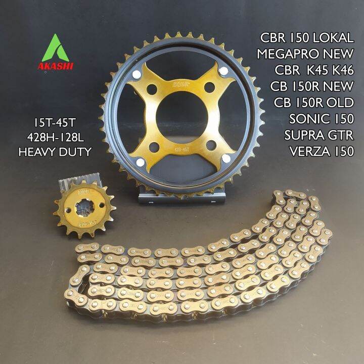 GIR CBR 150R SATU SET NEW K45 CB 150R NEW LED MEGAPRO MONOSHOCK NEW