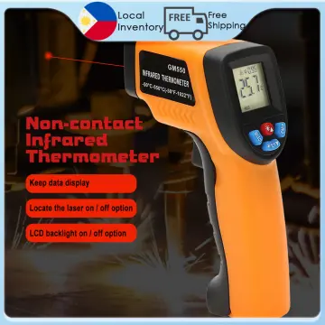 FLUKE 59E /59 Mini Infrared Thermometer Digital Handheld Temperature Tester  Laser Thermometer Gun