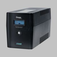 UPS 1500VA ETECH Grand ประกัน 2*0*2  ตัวสำร้องไฟ เครื่องสำรองไฟฟ้าประกัน 2Y