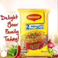 Maggi Noodles Masala 6-In-1, 410g ก๋วยเตี๋ยวมาม่าอินเดีย - AVI