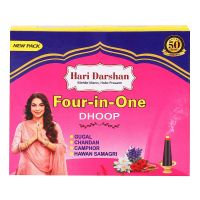 Hari Darshan 4 in 1 Pure Dhoop Combo - Four Different Fragrances

/ กำยาน/ ธูปหอม/ อินเดีย​แท้​พร้อมส่ง/ 1 กล่อง​ 16 Sticks