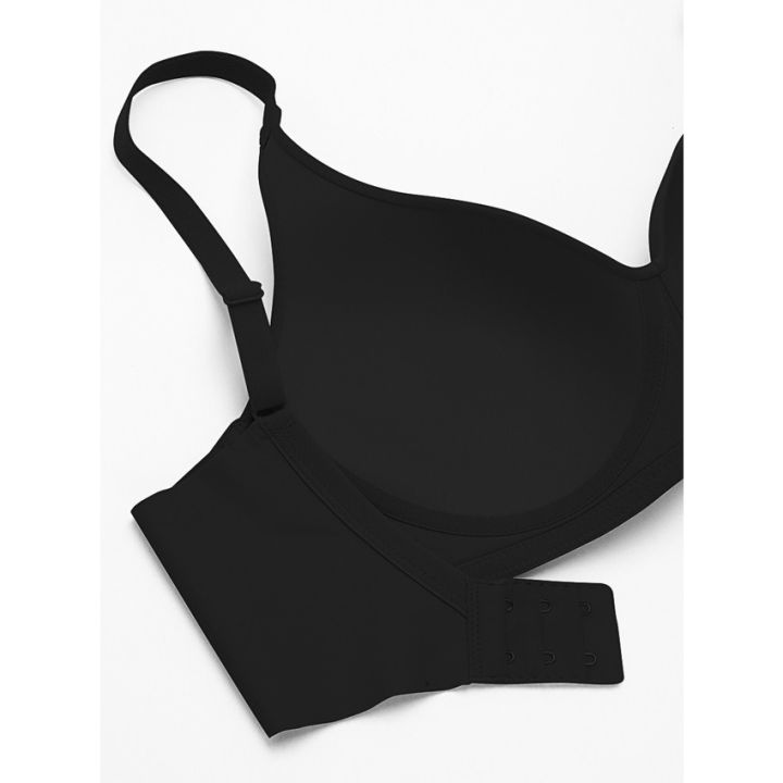 sabina-เสื้อชั้นใน-รหัส-sbxd7203-invisible-wire-ไม่มีโครง-รุ่น-perfect-bra-สีเนื้อเข้ม-และสีดำ