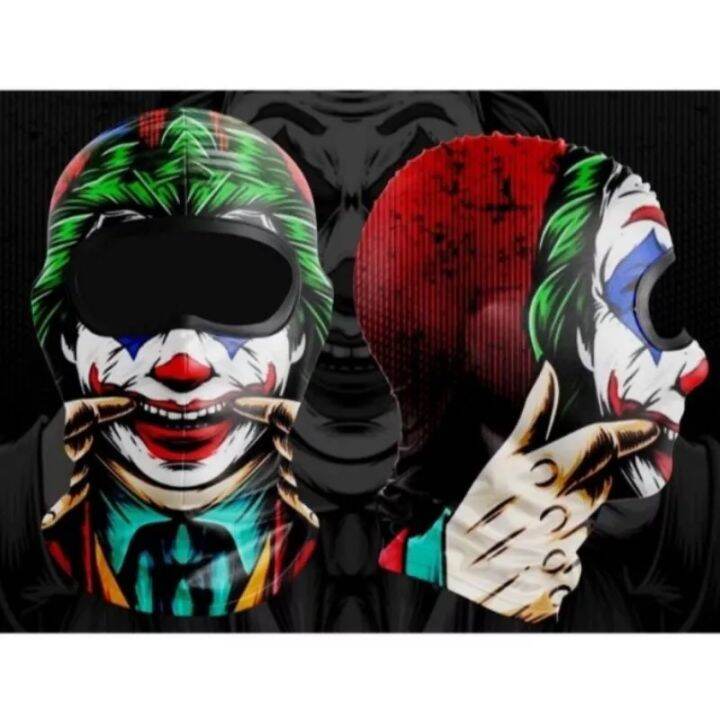 Balaclava Full Face Nylon Spandex Joker 1 Lazada PH
