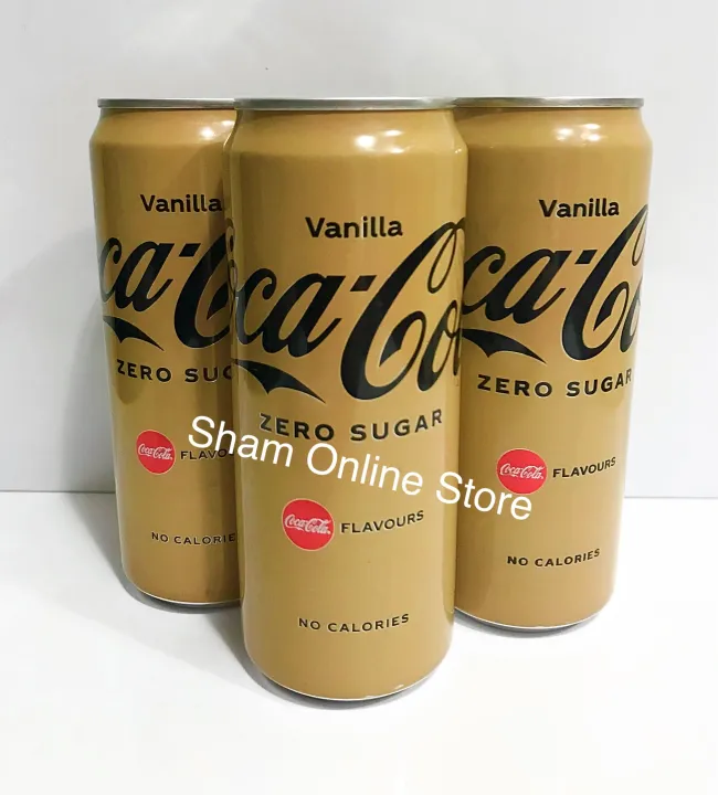 Coca Cola Coke Vanilla Zero Sugar No Calories 320ml Lazada Ph 9036