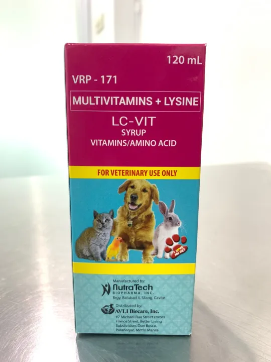 LCVIT [MULTIVITAMINS + LYSINE ] 120 mL Lazada PH
