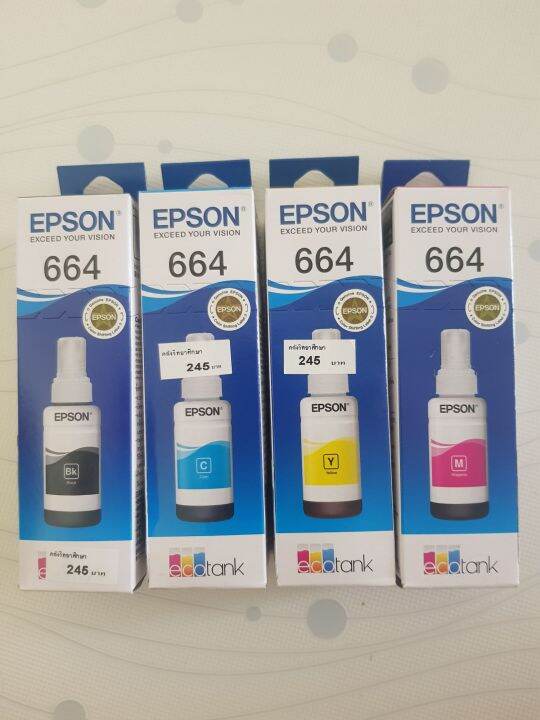 epson-664-ดำ-สี-ของใหม่แท้-100-มีรับประกัน