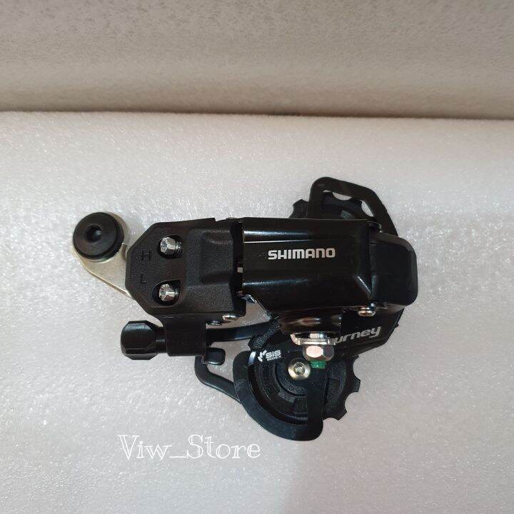 RD SHIMANO Tourney TY200 6 7 Speed Rear Derailleur SS Pendek Sepeda ...