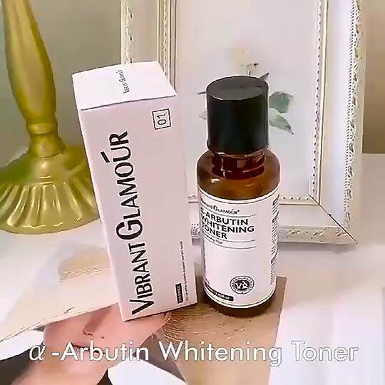 Original Vibrant Glamour Alpha Arbutin Whitening Toner 100ml Lazada Ph