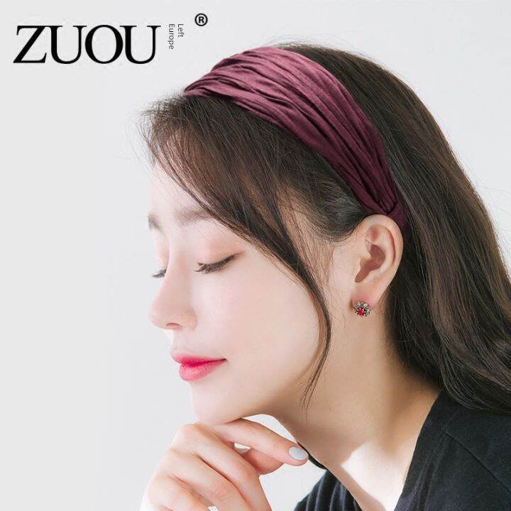 Chic Style Autumn and Winter Korean Style Fabric Solid Color Head Cover Hair Band | Lazada Chic Style Autumn and Winter Korean Style Fabric Solid Color Head Cover Hair Band | Lazada