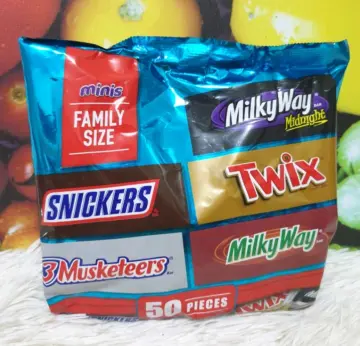 Mars® Chocolate Minis Family Size Variety Bag - 50 Pc.
